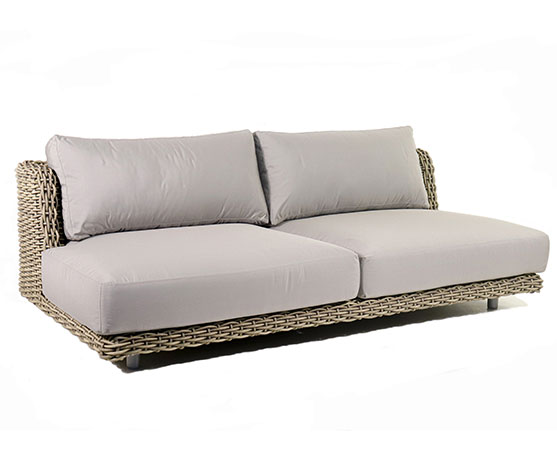 SOFA 180 ROCKY GREY