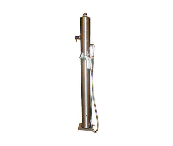 Borne inox ronde