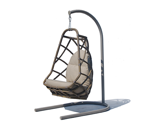 Moscu hanging chair white mushroom